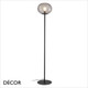 Nordlux - Alton - Smoked Grey Glass Globe Floor Lamp - Contemporary Classic for a Living Room, Study or Reception Room Nordlux - Alton - Smoked Grey Glass Globe Floor Lamp - Contemporary Classic for a Living Room, Study or Reception Room