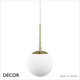 1 C Nordlux - Grant 15 - Opal White Glass & Brushed Brass Globe Pendant Light - Ideal for your Kitchen Island, Kitchen, Living Room, Hotel, Restaurant & Bistro 1 C Nordlux - Grant 15 - Opal White Glass & Brushed Brass Globe Pendant Light - Ideal for your Kitchen Island, Kitchen, Living Room, Hotel, Restaurant & Bistro