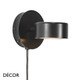 Nordlux - Clyde, MoodMaker™ - Matt Black Modern Designer Wall Light - Stylish Danish Design - Perfect for a Living Room, Study, Reception Room or Bedside Nordlux - Clyde, MoodMaker™ - Matt Black Modern Designer Wall Light - Stylish Danish Design - Perfect for a Living Room, Study, Reception Room or Bedside