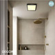 Nordlux - Oja Bath, Square, MoodMaker™ - Black Modern Designer LED Ceiling Light - 3000K Warm, 4000K Neutral and Night Light - Innovative Danish Design For a Bathroom, Shower Room, Wet Room & Wash Room Nordlux - Oja Bath, Square, MoodMaker™ - Black Modern Designer LED Ceiling Light - 3000K Warm, 4000K Neutral and Night Light - Innovative Danish Design For a Bathroom, Shower Room, Wet Room & Wash Room