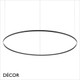 1 B Ideal Lux - Oracle Slim 50, 70, 90, 150 Round - Matt Black Modern Designer LED Suspension Light - Minimalism for a Kitchen, Dining Room, Office, Boardroom, Laboratory, Shop, Café or Bistro 1 B Ideal Lux - Oracle Slim 50, 70, 90, 150 Round - Matt Black Modern Designer LED Suspension Light - Minimalism for a Kitchen, Dining Room, Office, Boardroom, Laboratory, Shop, Café or Bistro