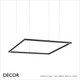 Ideal Lux - Oracle Slim 50, 70, 90, Square - Matt Black Modern Designer LED Suspension Light - Minimalism for a Kitchen, Dining Room, Office, Boardroom, Laboratory, Shop, Café or Bistro Ideal Lux - Oracle Slim 50, 70, 90, Square - Matt Black Modern Designer LED Suspension Light - Minimalism for a Kitchen, Dining Room, Office, Boardroom, Laboratory, Shop, Café or Bistro