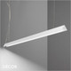 111a1 Ideal Lux - V-Line - Matt White Modern Designer LED Suspension Light - Minimalism for a Kitchen, Dining Room, Office, Boardroom, Laboratory, Shop, Café or Bistro 111a1 Ideal Lux - V-Line - Matt White Modern Designer LED Suspension Light - Minimalism for a Kitchen, Dining Room, Office, Boardroom, Laboratory, Shop, Café or Bistro