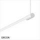 11 Ideal Lux - Yoko - White Modern Designer LED Suspension Light - Ultra Minimalism for a Kitchen, Dining Room, Office, Boardroom, Laboratory, Shop, Café or Bistro
