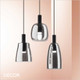 Ideal Lux - Coko, 3 Designs - Smoke Grey Modern Designer Pendant Light - Ideal for your Kitchen, Living Room, Hotel, Bistro & Café Ideal Lux - Coko, 3 Designs - Smoke Grey Modern Designer Pendant Light - Ideal for your Kitchen, Living Room, Hotel, Bistro & Café