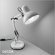 1111 Ideal Lux - Kelly - White Modern Designer Extendable Desk Light - Perfect Task Light for your Study, Workspace, Bedside, Lamp Table, Living Room & Lounge