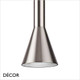 Ideal Lux - Diesis - Satin Nickel Modern Designer Pendant Light - Minimalist Industrial Italian Design for a Kitchen, Dining Room, Hotel, Restaurant, Bistro, Bar & Café Ideal Lux - Diesis - Satin Nickel Modern Designer Pendant Light - Minimalist Industrial Italian Design for a Kitchen, Dining Room, Hotel, Restaurant, Bistro, Bar & Café