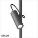 Ideal Lux - Hub, 2 Heights - Anthracite Modern Designer Outdoor Garden Direction Spotlight Floor Lamp - Stylish Italian Light for a Terrace, Patio, Balcony & the Outdoor Area of your Hotel & Bistro Ideal Lux - Hub, 2 Heights - Anthracite Modern Designer Outdoor Garden Direction Spotlight Floor Lamp - Stylish Italian Light for a Terrace, Patio, Balcony & the Outdoor Area of your Hotel & Bistro