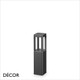 Ideal Lux - Tifone 35 & 65, 2 Heights - Anthracite Modern Designer Outdoor Post Light - Minimalist Style for the Garden & Outdoor Area of your Hotel or Bistro Ideal Lux - Tifone 35 & 65, 2 Heights - Anthracite Modern Designer Outdoor Post Light - Minimalist Style for the Garden & Outdoor Area of your Hotel or Bistro