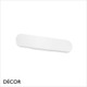 Ideal Lux - Echo 40 & 60, 2 Sizes - Matt White Modern Designer Wall Light -  Minimalist Design for Any Contemporary Space