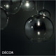Ideal Lux - Nemo, 4 Sizes: 20, 30, 40 & 50 - Smoked Grey Glass & Chrome Modern Designer Pendant Globe Light - Contemporary Italian Chic for your Home & Business Ideal Lux - Nemo, 4 Sizes: 20, 30, 40 & 50 - Smoked Grey Glass & Chrome Modern Designer Pendant Globe Light - Contemporary Italian Chic for your Home & Business