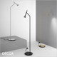 Ideal Lux - Diesis - Black Modern Designer Floor & Task Lamp - Minimalist Industrial Italian Design for Any Contemporary Space Ideal Lux - Diesis - Black Modern Designer Floor & Task Lamp - Minimalist Industrial Italian Design for Any Contemporary Space