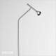 Ideal Lux - Diesis - Nickel Modern Designer Floor & Task Lamp - Minimalist Industrial Italian Design for Any Contemporary Space Ideal Lux - Diesis - Nickel Modern Designer Floor & Task Lamp - Minimalist Industrial Italian Design for Any Contemporary Space