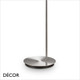 Ideal Lux - Diesis - Nickel Modern Designer Floor & Task Lamp - Minimalist Industrial Italian Design for Any Contemporary Space Ideal Lux - Diesis - Nickel Modern Designer Floor & Task Lamp - Minimalist Industrial Italian Design for Any Contemporary Space