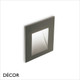 Ideal Lux - Bit - Anthracite Outdoor Recessed LED Wall Light - Minimalist Italian Design For Any Contemporary Outdoor Space Ideal Lux - Bit - Anthracite Outdoor Recessed LED Wall Light - Minimalist Italian Design For Any Contemporary Outdoor Space