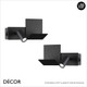 Ideal Lux - Komodo with USB Port - Matt Black Left & Right Modern Designer Adjustable LED Wall Light -  Perfect Task Light for a Bedroom, Hotel Room or Guest Room Ideal Lux - Komodo with USB Port - Matt Black Left & Right Modern Designer Adjustable LED Wall Light -  Perfect Task Light for a Bedroom, Hotel Room or Guest Room