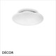 Ideal Lux - Smarties 30, 40, 50 & 60, 4 Sizes - White Etched Glass Modern Designer Ceiling Light - Minimalist Italian Design for Any Contemporary Space