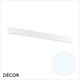 Ideal Lux - Delta, 3 Sizes - Matt White Modern Designer LED Uplight & Downlight Wall Light - Minimalism for Any Contemporary Space