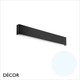 Ideal Lux - Delta, 3 Sizes - Matt Black Modern Designer LED Uplight & Downlight Wall Light - Minimalism for Any Contemporary Space Ideal Lux - Delta, 3 Sizes - Matt Black Modern Designer LED Uplight & Downlight Wall Light - Minimalism for Any Contemporary Space