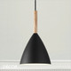 Nordlux - Pure 20 - Black & Solid Ash Modern Designer Pendant Light - Stunning in a Kitchen, Dining Room, Living Room, Hotel, Restaurant, Bistro, Bar & Café. DFTP Nordlux - Pure 20 - Black & Solid Ash Modern Designer Pendant Light - Stunning in a Kitchen, Dining Room, Living Room, Hotel, Restaurant, Bistro, Bar & Café. DFTP