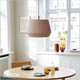 1 A Nordlux - Dicte 40 - Beige Pleated Cotton Modern Designer Pendant Light - Stunning in a Kitchen, Dining Room, Living Room, Hotel, Bistro, Bar & Café 1 A Nordlux - Dicte 40 - Beige Pleated Cotton Modern Designer Pendant Light - Stunning in a Kitchen, Dining Room, Living Room, Hotel, Bistro, Bar & Café