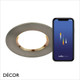 Nordlux - Dorado Smart - Round Nickel Modern Designer Bluetooth Recessed Ceiling LED Downlight/Spotlight, Dimmable - Minimalist Design Suitable For The Bathroom and Any Contemporary Indoor Space, Perfect for Home & Business Nordlux - Dorado Smart - Round Nickel Modern Designer Bluetooth Recessed Ceiling LED Downlight/Spotlight, Dimmable - Minimalist Design Suitable For The Bathroom and Any Contemporary Indoor Space, Perfect for Home & Business
