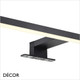 Nordlux - Marlee - Black Water Resistant Modern Designer Wall Light - Ideal for your Kitchen, Washroom, Bathroom & Shower Room