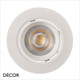 Nordlux - Roar - White Tiltable Dimmable Modern Designer LED Ceiling Recessed Downlight - Minimalist Design Suitable For Any Contemporary Indoor Space, Perfect for Home & Business Nordlux - Roar - White Tiltable Dimmable Modern Designer LED Ceiling Recessed Downlight - Minimalist Design Suitable For Any Contemporary Indoor Space, Perfect for Home & Business