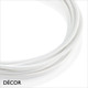 Ideal Lux - White Fabric Covered Cable - 5m or 10m Lengths - Modern Italian Designer Detail for a Kitchen, Dining Room, Restaurant, Bistro, Bar & Café Ideal Lux - White Fabric Covered Cable - 5m or 10m Lengths - Modern Italian Designer Detail for a Kitchen, Dining Room, Restaurant, Bistro, Bar & Café