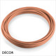 Ideal Lux - Copper-Coloured Fabric Covered Cable - 5m or 10m Lengths - Modern Italian Designer Detail for a Kitchen, Dining Room, Restaurant, Bistro, Bar & Café Ideal Lux - Copper-Coloured Fabric Covered Cable - 5m or 10m Lengths - Modern Italian Designer Detail for a Kitchen, Dining Room, Restaurant, Bistro, Bar & Café