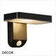Nordlux - Rica Square with Sensor - Black Solar-Powered Wireless Modern Designer Outdoor LED Wall Light - Minimalist Style Light for any Outdoor Area of a Home, Hotel & Bistro Nordlux - Rica Square with Sensor - Black Solar-Powered Wireless Modern Designer Outdoor LED Wall Light - Minimalist Style Light for any Outdoor Area of a Home, Hotel & Bistro