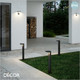 Nordlux - Rica Square with Sensor - Black Solar-Powered Wireless Modern Designer Outdoor LED Spike Light for Ground Installation- Minimalist Style Light for any Outdoor Area of a Home, Hotel & Bistro Nordlux - Rica Square with Sensor - Black Solar-Powered Wireless Modern Designer Outdoor LED Spike Light for Ground Installation- Minimalist Style Light for any Outdoor Area of a Home, Hotel & Bistro