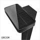 Nordlux - Rica Square with Sensor - Black Solar-Powered Wireless Modern Designer Outdoor LED Spike Light for Ground Installation- Minimalist Style Light for any Outdoor Area of a Home, Hotel & Bistro Nordlux - Rica Square with Sensor - Black Solar-Powered Wireless Modern Designer Outdoor LED Spike Light for Ground Installation- Minimalist Style Light for any Outdoor Area of a Home, Hotel & Bistro