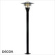 Nordlux - Lonstrup 32 - Black Modern Designer Outdoor Post Light - Ideal for your Garden & Outdoor Area of your Hotel, Restaurant, Bistro & Café