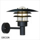Nordlux - Lonstrup 22 & 32 - Black Modern Designer Outdoor Wall Light - Perfect for your Garden & Outdoor Area of your Hotel, Restaurant, Bistro & Café Nordlux - Lonstrup 22 & 32 - Black Modern Designer Outdoor Wall Light - Perfect for your Garden & Outdoor Area of your Hotel, Restaurant, Bistro & Café