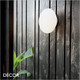 Ideal Lux - Bubble, White - Modern Designer Outdoor Wall Light - Stunning Minimalism for any Space - For your Home, Bistro & Café Ideal Lux - Bubble, White - Modern Designer Outdoor Wall Light - Stunning Minimalism for any Space - For your Home, Bistro & Café