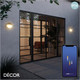Nordlux - Ava Smart - Black Modern Designer Dimmable Bluetooth LED Indoor and Outdoor Ceiling or Wall Light with Optional Smart Sensor - Innovative Danish Design Suitable For Any Contemporary Space, Perfect for Home & Business Nordlux - Ava Smart - Black Modern Designer Dimmable Bluetooth LED Indoor and Outdoor Ceiling or Wall Light with Optional Smart Sensor - Innovative Danish Design Suitable For Any Contemporary Space, Perfect for Home & Business