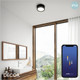 Nordlux - Ava Smart - Black Modern Designer Dimmable Bluetooth LED Bathroom Ceiling or Wall Light with Optional Smart Sensor - Innovative Danish Design Suitable For Any Contemporary Space, Perfect for Home & Business Nordlux - Ava Smart - Black Modern Designer Dimmable Bluetooth LED Bathroom Ceiling or Wall Light with Optional Smart Sensor - Innovative Danish Design Suitable For Any Contemporary Space, Perfect for Home & Business