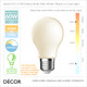 Nordlux - Smart E27 4.7W LED Milky White Light Bulb, Clear, 2200K Warm to 6500K Cool White, Dimmable - As Bright as a 60W Incandescent Bulb - Innovative, Energy Efficient & Cost Effective Lighting