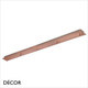 1 A Ideal Lux - Linear Ceiling Plates - Brass & Copper Modern Designer Ceiling Fitting for 5 Pendant Lights - Ideal for a Kitchen, Dining Room, Bistro & Café 1 A Ideal Lux - Linear Ceiling Plates - Brass & Copper Modern Designer Ceiling Fitting for 5 Pendant Lights - Ideal for a Kitchen, Dining Room, Bistro & Café