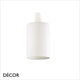 Ideal Lux - Modern Bulb Holder - Matt White Minimalist Designer Pendant Light Fitting - Ideal for Creating a Unique Pendant Light Design Ideal Lux - Modern Bulb Holder - Matt White Minimalist Designer Pendant Light Fitting - Ideal for Creating a Unique Pendant Light Design