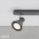 Nordlux - Eik Spot 3-Spot - Black Modern Designer Adjustable Spotlight - Ideal for Any Contemporary Space