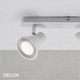 Nordlux - Eik Spot 3-Spot - White Modern Designer Adjustable Spotlight - Ideal for Any Contemporary Space