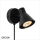 Nordlux - Eik 1-Spot - Black Modern Designer Adjustable Spotlight - Ideal for Any Contemporary Space Nordlux - Eik 1-Spot - Black Modern Designer Adjustable Spotlight - Ideal for Any Contemporary Space