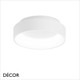 Ideal Lux - Ziggy 30, 45, 60, 3 Sizes - Matt White Modern Ceiling Light - Minimalist Italian Design For Any Contemporary Space