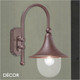 Ideal Lux - Cima - Coffee Modern Designer Outdoor Wall Light - Stylish Italian Vintage Elegance for any Outdoor Area of your Home or Business Ideal Lux - Cima - Coffee Modern Designer Outdoor Wall Light - Stylish Italian Vintage Elegance for any Outdoor Area of your Home or Business