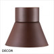 Nordlux - Kyklop Cone - Rust Brown Modern Designer Outdoor Garden Wall Light - Striking Danish Design for your Garden, Terrace, Hotel & Bistro