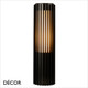 Nordlux - Aludra 45 - Seaside Black Modern Designer Outdoor Garden Post Light - Striking Danish Design for your Garden, Hotel & Bistro