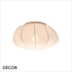 Nordlux - Aeron 40 - Soft Fabric Covered Modern Designer Flush-Fitting Ceiling Light - Stylish Danish Design for Any Contemporary Space Nordlux - Aeron 40 - Soft Fabric Covered Modern Designer Flush-Fitting Ceiling Light - Stylish Danish Design for Any Contemporary Space