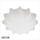Nordlux - Aeron 60 - Soft Fabric Covered Modern Designer Flush-Fitting Ceiling Light - Stylish Danish Design for Any Contemporary Space Nordlux - Aeron 60 - Soft Fabric Covered Modern Designer Flush-Fitting Ceiling Light - Stylish Danish Design for Any Contemporary Space